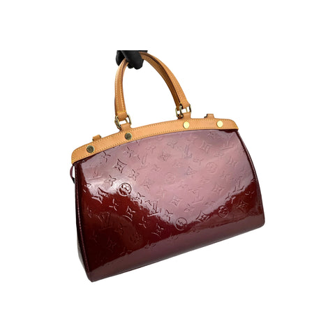 Louis Vuitton Amethyst Monogram Vernis Brea MM Bag