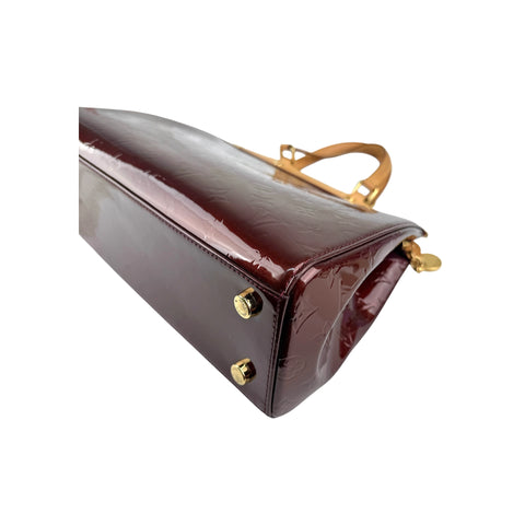 Louis Vuitton Amethyst Monogram Vernis Brea MM Bag