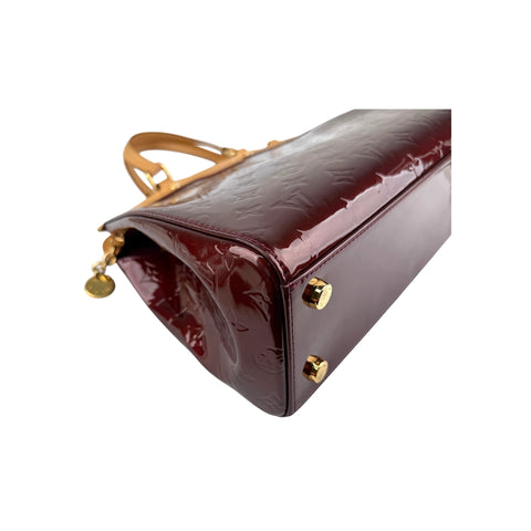 Louis Vuitton Amethyst Monogram Vernis Brea MM Bag