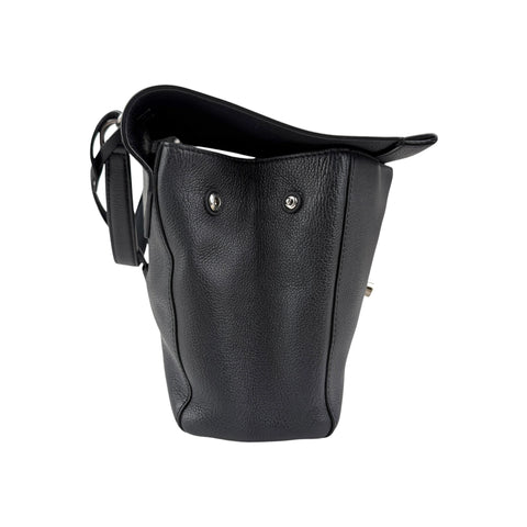 Louis Vuitton Black Calfskin Leather Lockme II Bag