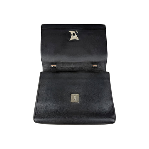 Louis Vuitton Black Calfskin Leather Lockme II Bag