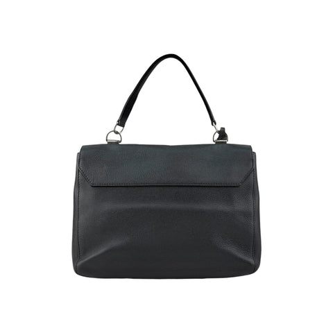 Louis Vuitton Black Calfskin Leather Lockme II Bag