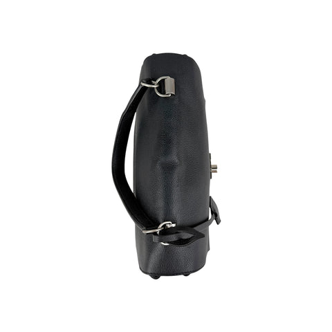 Louis Vuitton Black Calfskin Leather Lockme II Bag