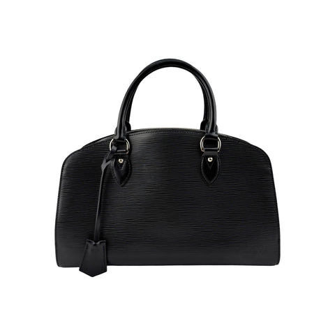 Louis Vuitton Black Epi Leather Pont Neuf PM Bag
