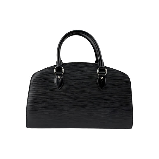 Louis Vuitton Black Epi Leather Pont Neuf PM Bag