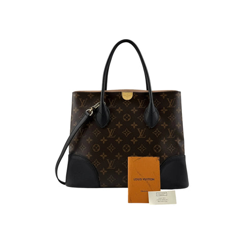 Louis Vuitton Black Monogram Canvas Flandrin Bag
