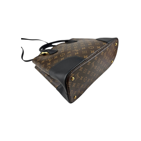 Louis Vuitton Black Monogram Canvas Flandrin Bag