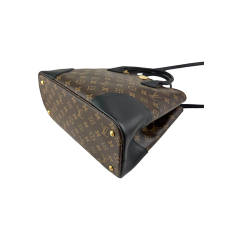 Louis Vuitton Black Monogram Canvas Flandrin Bag