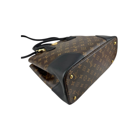 Louis Vuitton Black Monogram Canvas Flandrin Bag