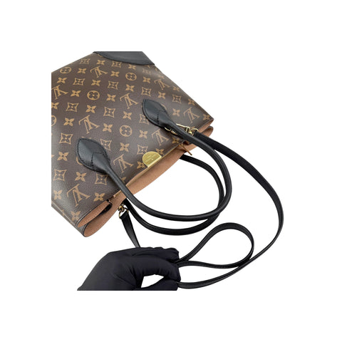 Louis Vuitton Black Monogram Canvas Flandrin Bag