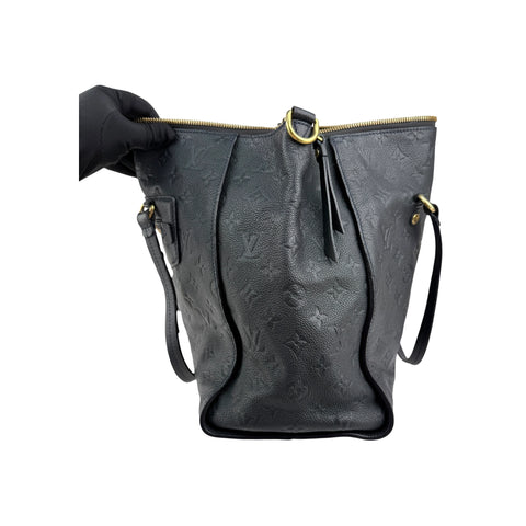 Louis Vuitton Black Monogram Empreinte Leather Lumineuse PM Bag