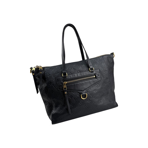 Louis Vuitton Black Monogram Empreinte Leather Lumineuse PM Bag