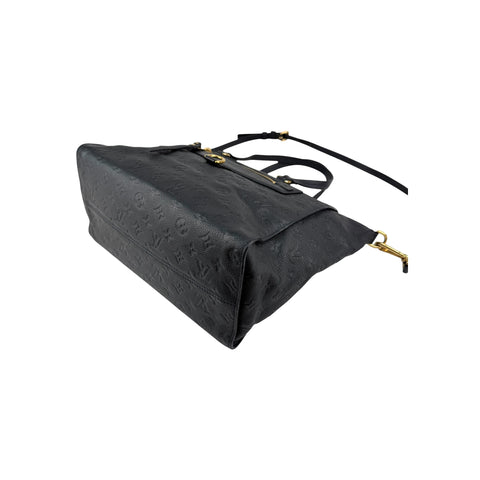 Louis Vuitton Black Monogram Empreinte Leather Lumineuse PM Bag