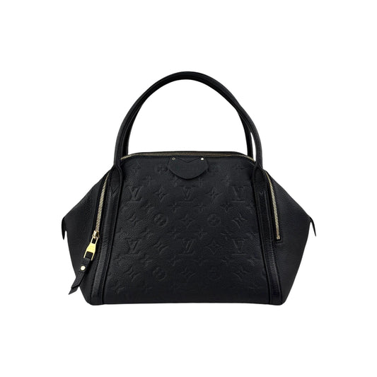 Louis Vuitton Black Monogram Empreinte Marais Bag