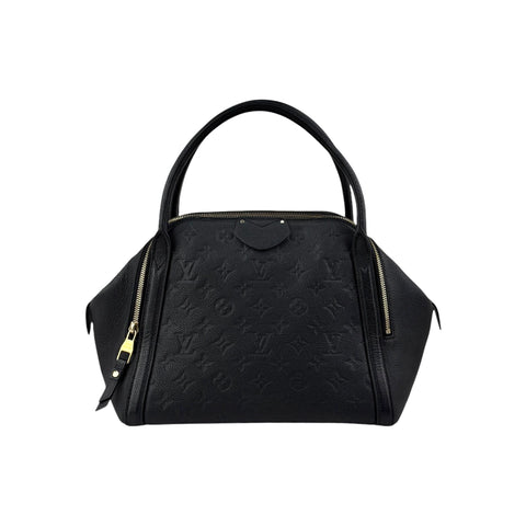 Louis Vuitton Black Monogram Empreinte Marais Bag