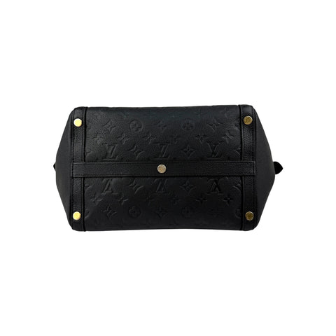 Louis Vuitton Black Monogram Empreinte Marais Bag
