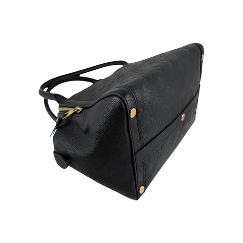 Louis Vuitton Black Monogram Empreinte Marais Bag