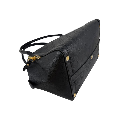 Louis Vuitton Black Monogram Empreinte Marais Bag
