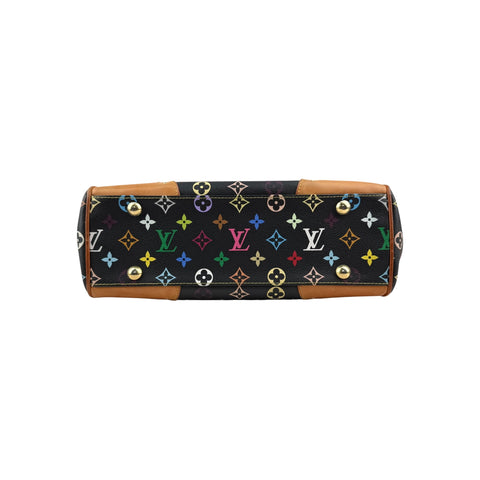 Louis Vuitton Black Monogram Multicolore Beverly MM Bag