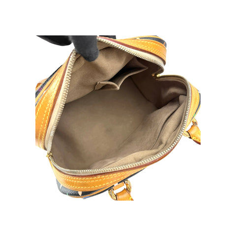 Louis Vuitton Black Monogram Multicolore Canvas Priscilla Bag