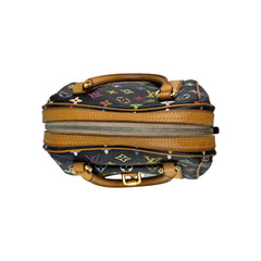 Louis Vuitton Black Monogram Multicolore Canvas Priscilla Bag
