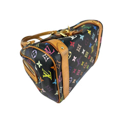 Louis Vuitton Black Monogram Multicolore Canvas Priscilla Bag