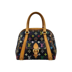 Louis Vuitton Black Monogram Multicolore Canvas Priscilla Bag
