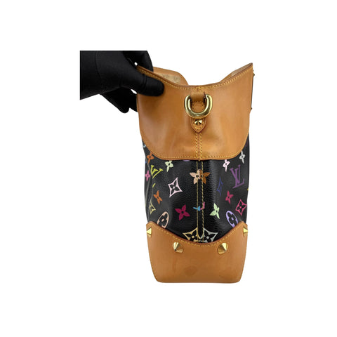 Louis Vuitton Black Monogram Multicolore Judy Bag