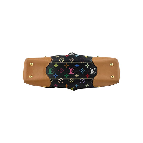 Louis Vuitton Black Monogram Multicolore Judy Bag