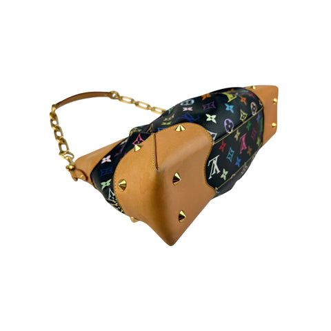 Louis Vuitton Black Monogram Multicolore Judy Bag
