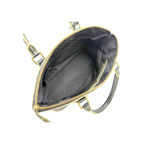 Louis Vuitton Black Suhali Leather Lockit MM Bag