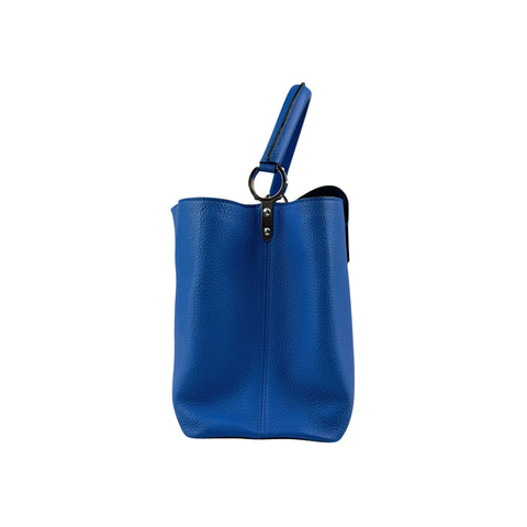 Louis Vuitton Blue Taurillon Leather Capucines Bag