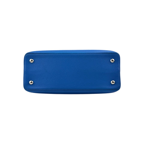 Louis Vuitton Blue Taurillon Leather Capucines Bag