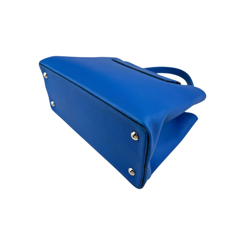 Louis Vuitton Blue Taurillon Leather Capucines Bag