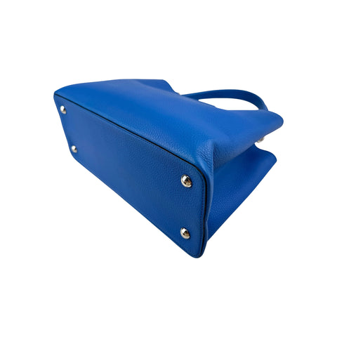 Louis Vuitton Blue Taurillon Leather Capucines Bag