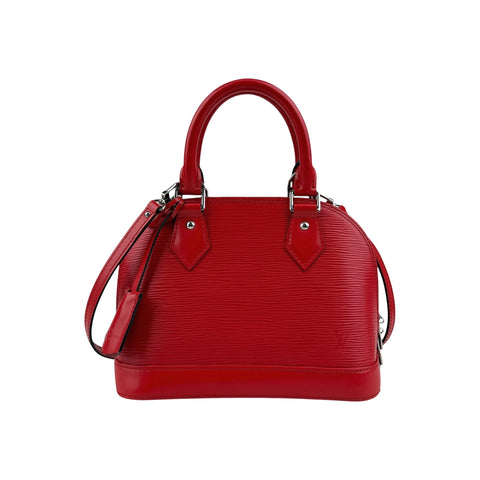 Louis Vuitton Coquelicot Epi Leather Alma BB Bag