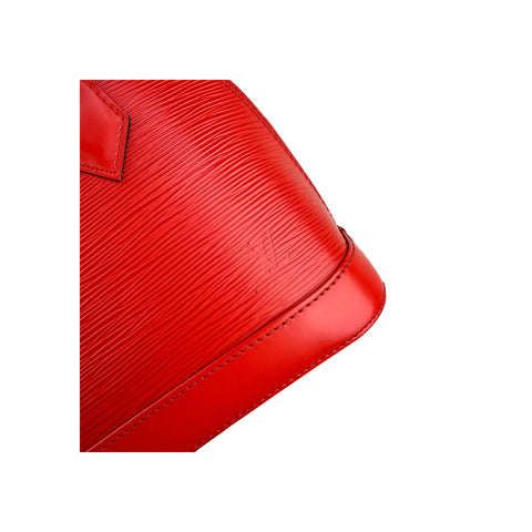 Louis Vuitton Coquelicot Epi Leather Alma BB Bag