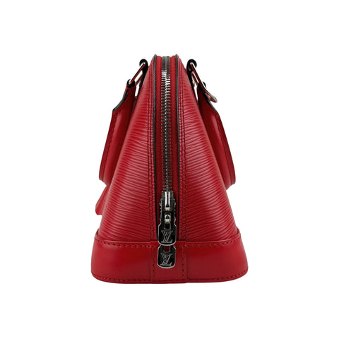 Louis Vuitton Coquelicot Epi Leather Alma BB Bag