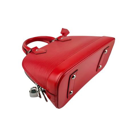 Louis Vuitton Coquelicot Epi Leather Alma BB Bag