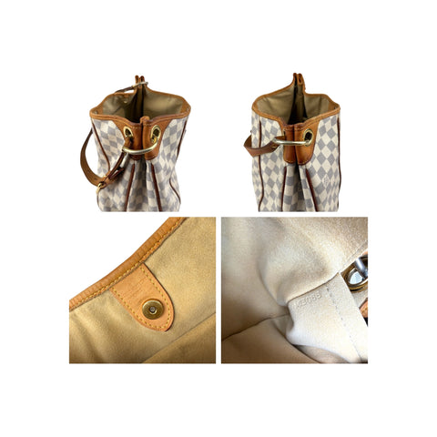 Louis Vuitton Damier Azur Canvas Galliera Bag