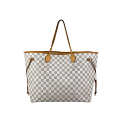 Louis Vuitton Damier Azur Canvas Neverfull GM Bag
