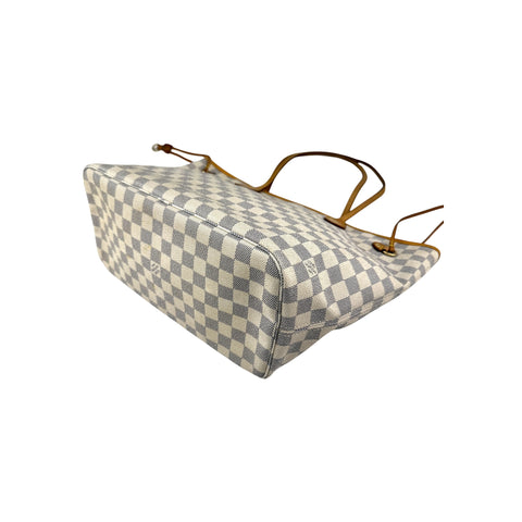 Louis Vuitton Damier Azur Canvas Neverfull MM Bag