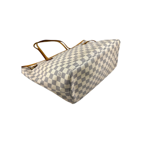 Louis Vuitton Damier Azur Canvas Neverfull MM Bag