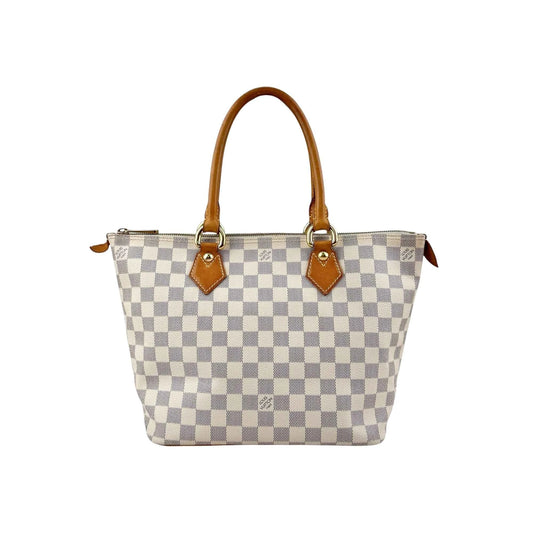 Louis Vuitton Damier Azur Canvas Saleya PM Bag