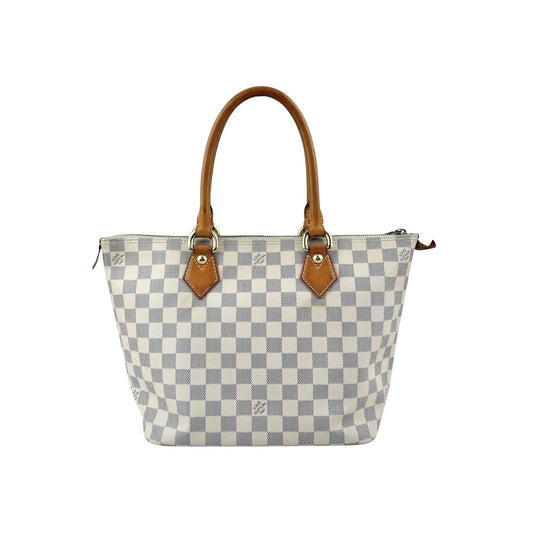 Louis Vuitton Damier Azur Canvas Saleya PM Bag