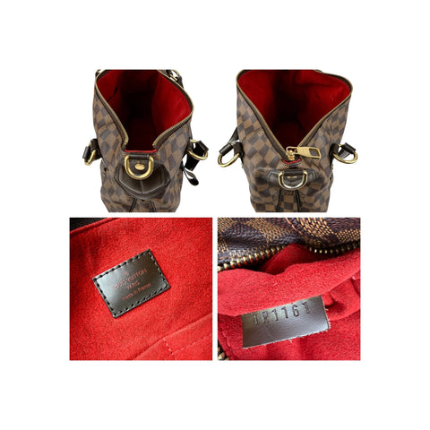Louis Vuitton Damier Canvas Evora MM Bag