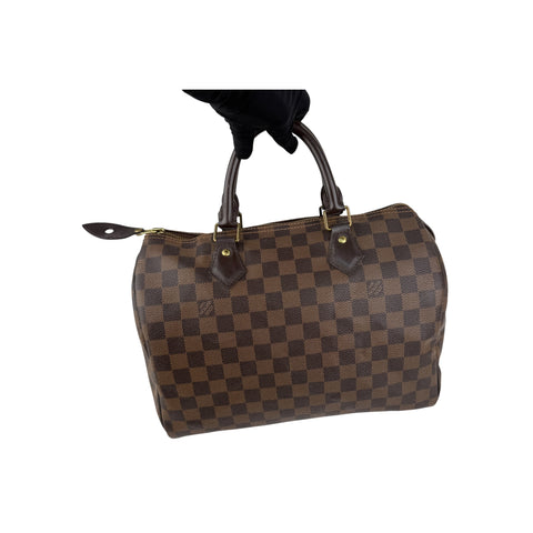 Louis Vuitton Damier Canvas Speedy 30 Bag