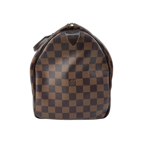 Louis Vuitton Damier Canvas Speedy Bandouliere 35 Bag