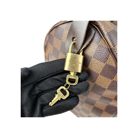 Louis Vuitton Damier Canvas Speedy Bandouliere 35 Bag