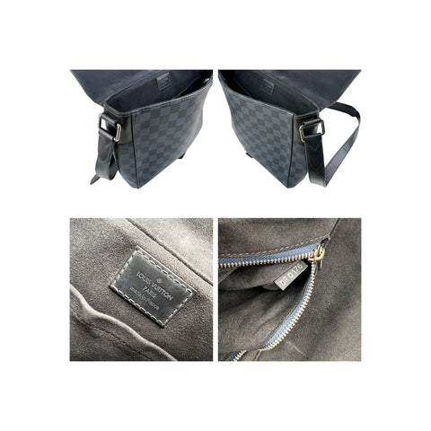 Louis Vuitton Damier Cobalt Coated Canvas Newport Messenger PM Bag